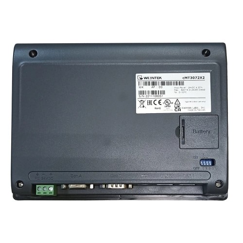 Панель оператора WEINTEK 7' cMT3072X2 3COM 2Ethernet CANbus USB MPI VNC FTP OPC UA MQTT IP cam